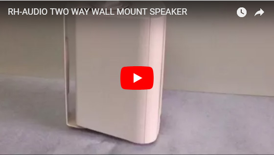 RH-AUDIO Two Way Wall Mount Speaker